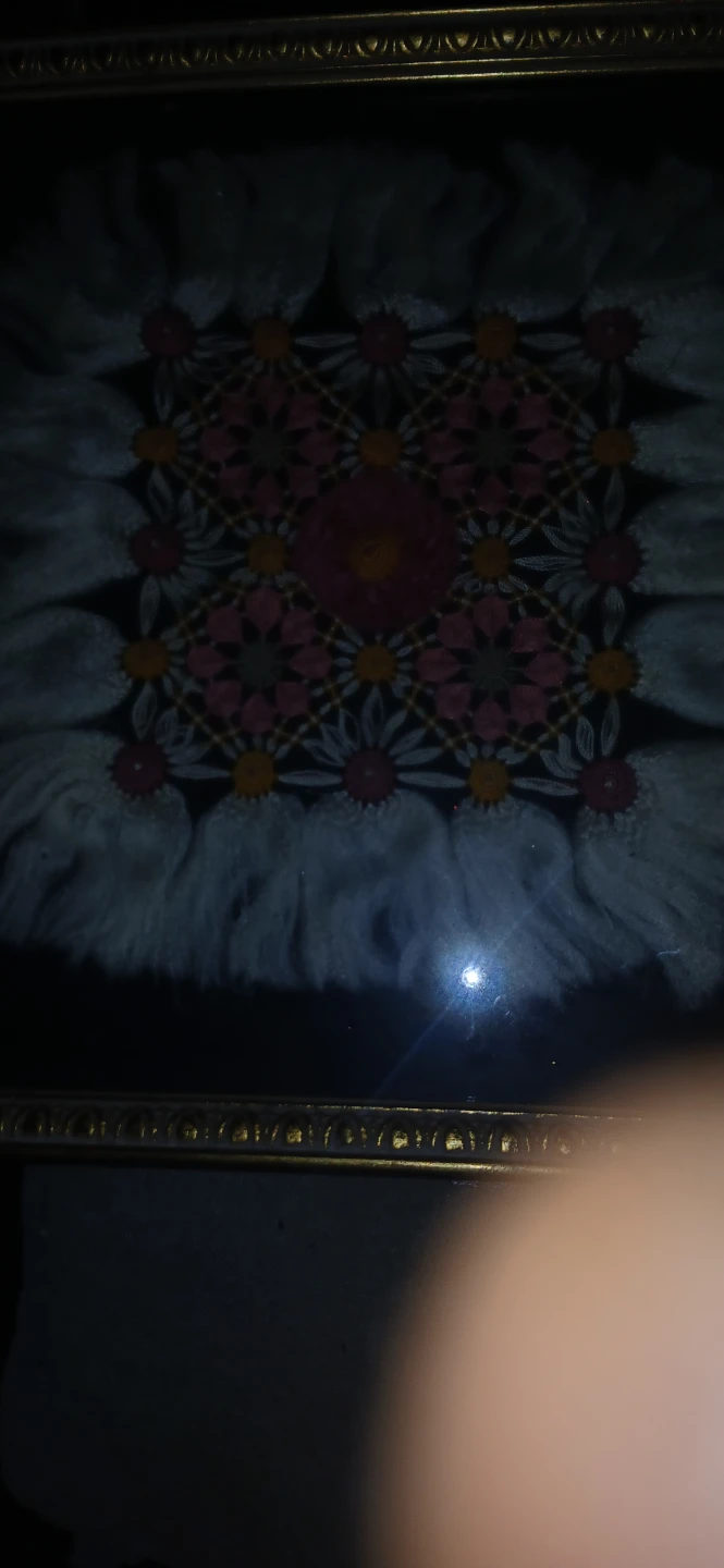 Framed Embroidery Art - photo 2
