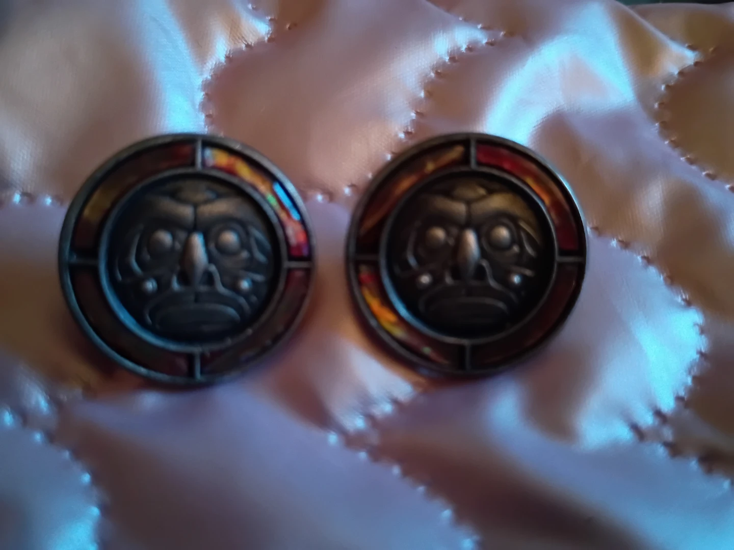 Indigenous Art Style Face Stud Earrings - photo 2