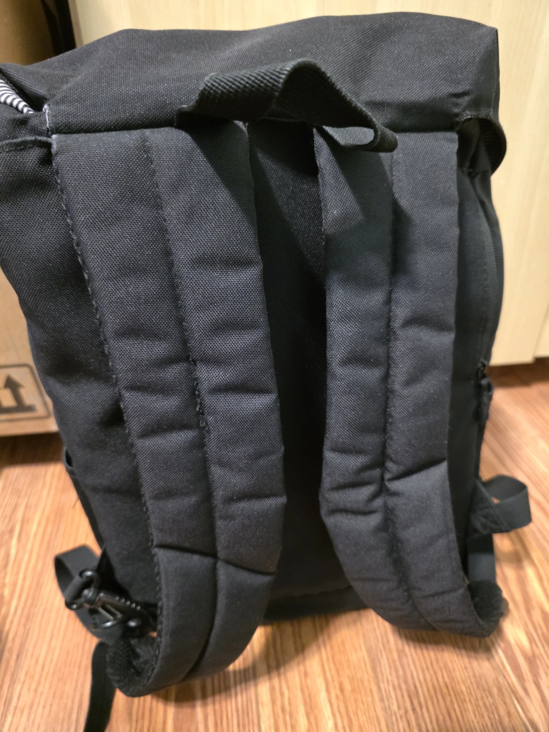 Black Canvas Backpack - photo 2