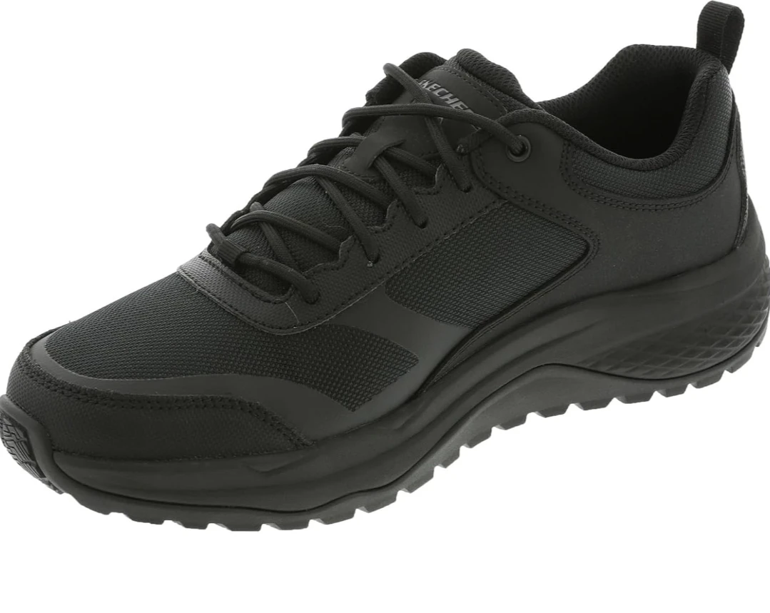 Skechers Men's Black Slip Resistant Work Shoes - photo 2
