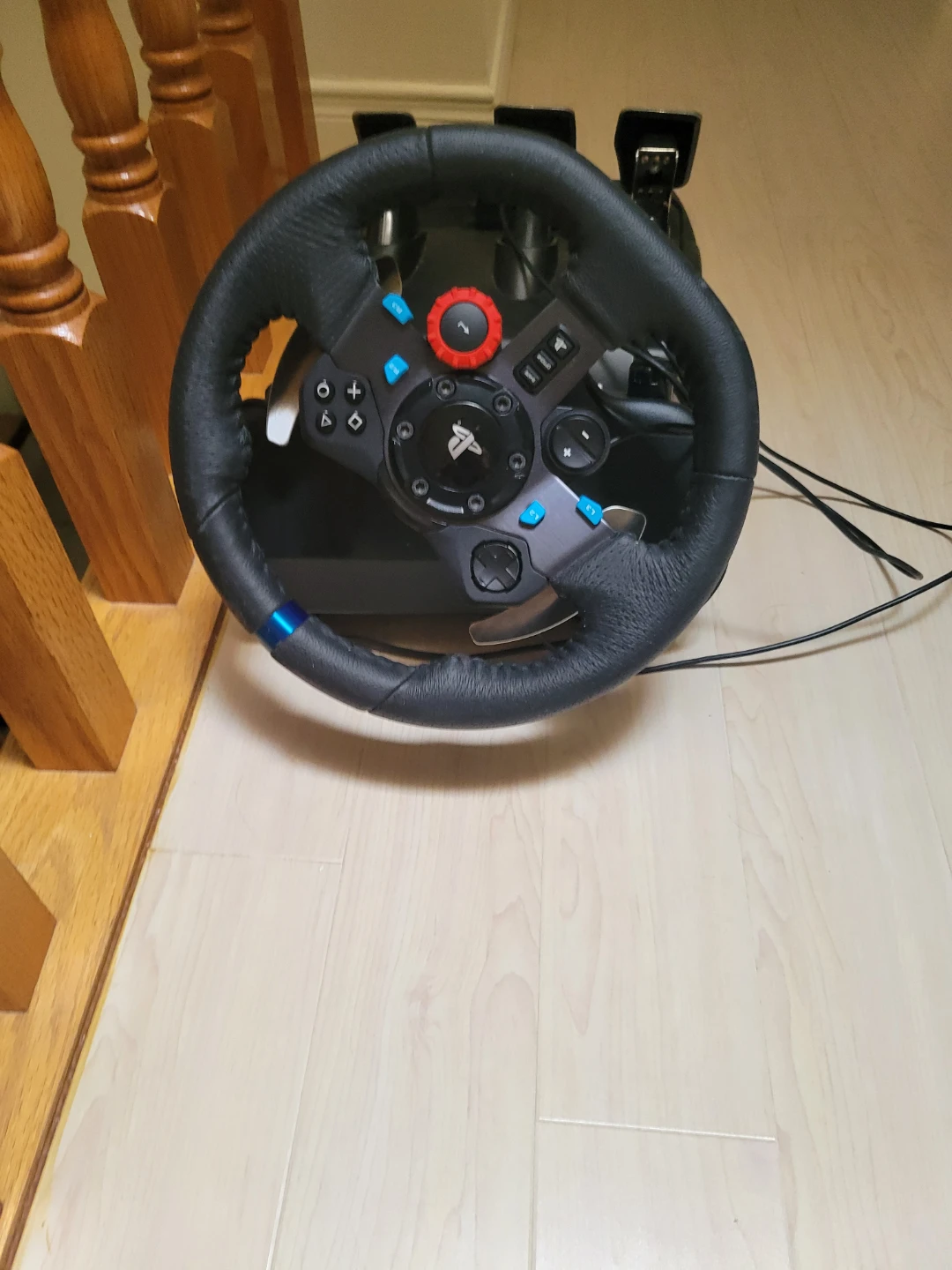 Logitech G Driving Force Steering Wheel and Pedals
