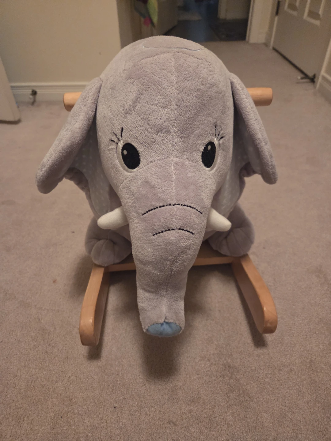 Plush Elephant Rocker - photo 2