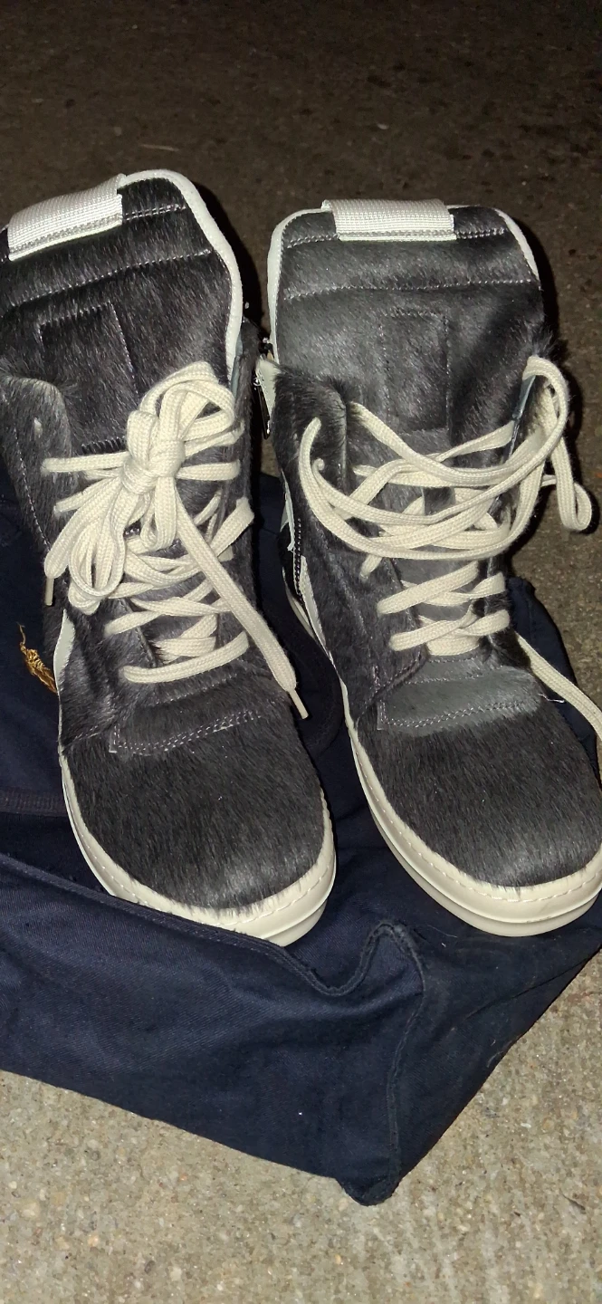Rick Owens High-Top Sneakers