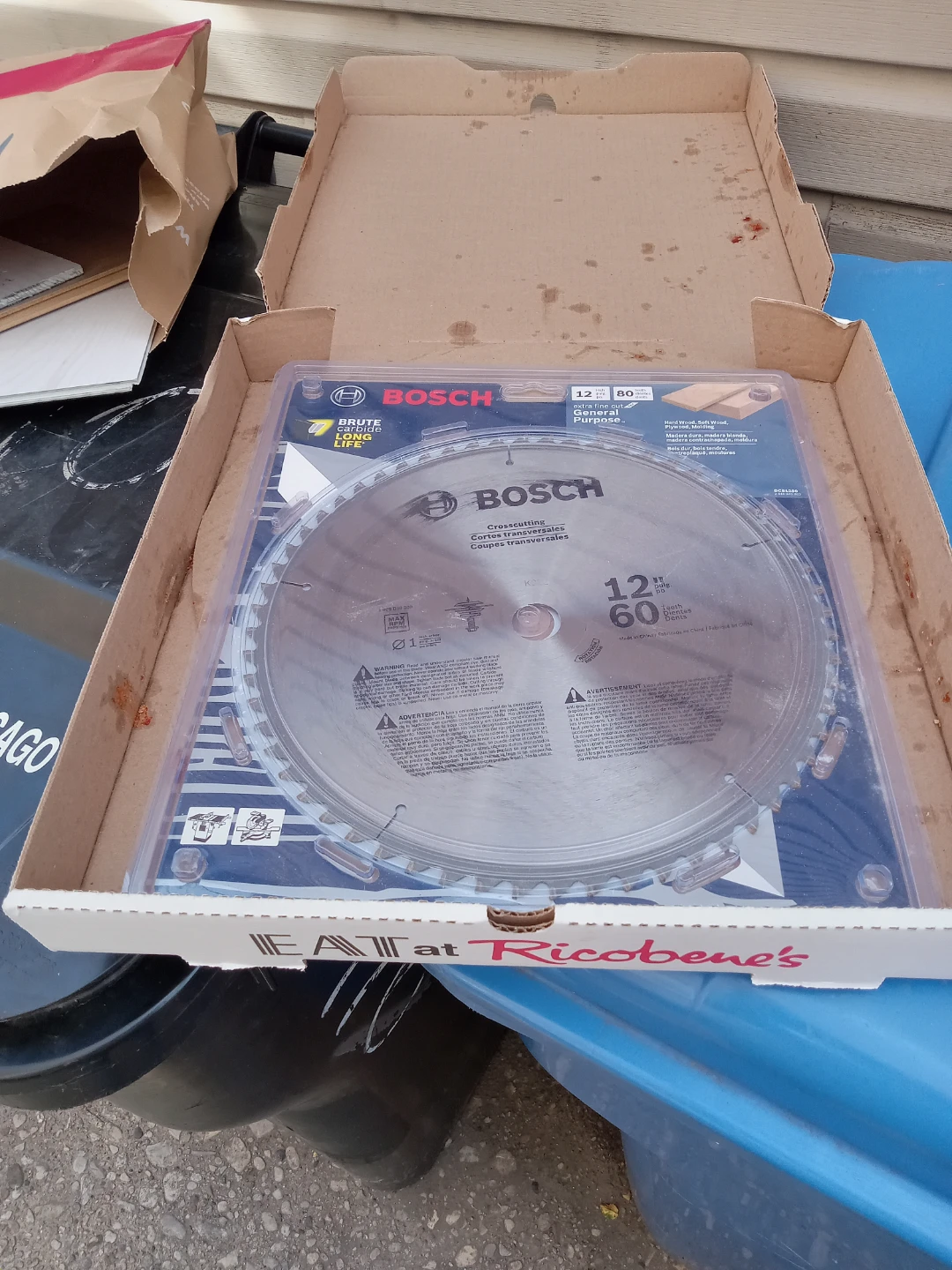 Bosch 12-inch 60-tooth Crosscutting Saw Blade