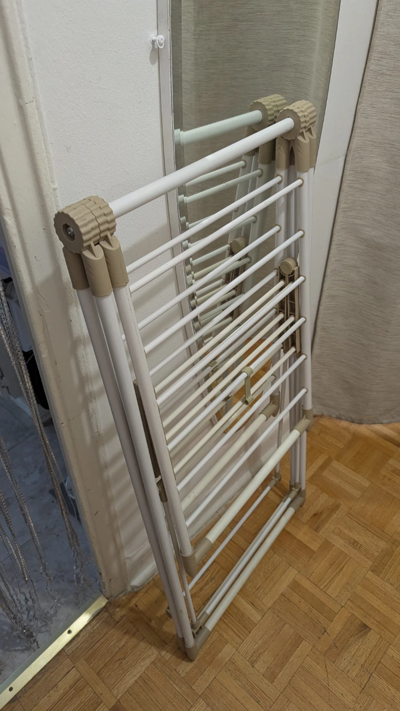 Folding Clothes Drying Rack Laundry - photo 2