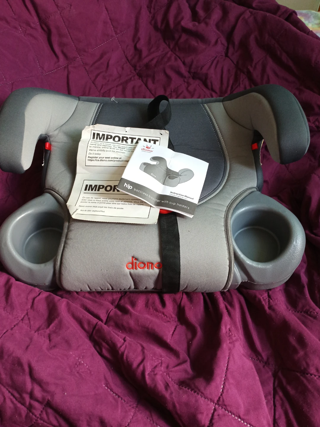 Diono Hip Backless Booster Car Seat - photo 2