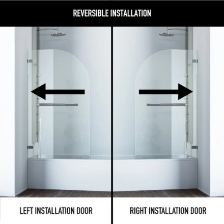 Glass shower door new in box - photo 4