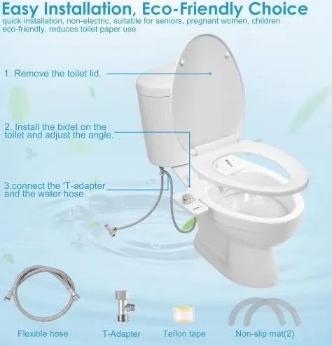 (BRAND NEW) Ultra-Thin Bidet Attachment - photo 4