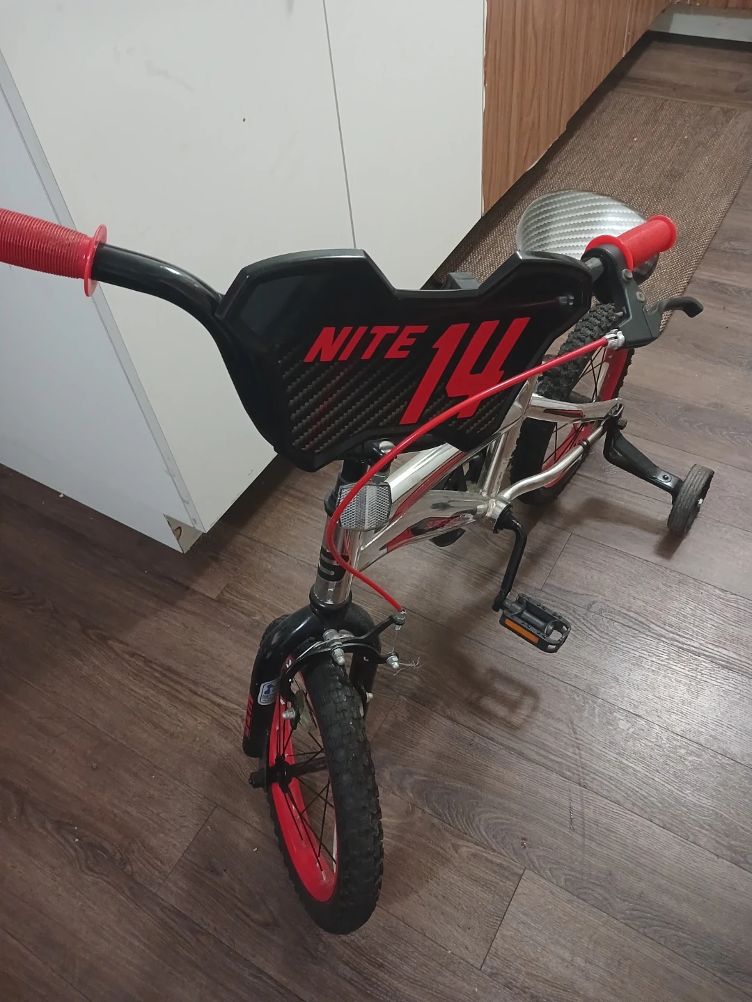 Nite 14" Kids Bike with Training Wheels - photo 4