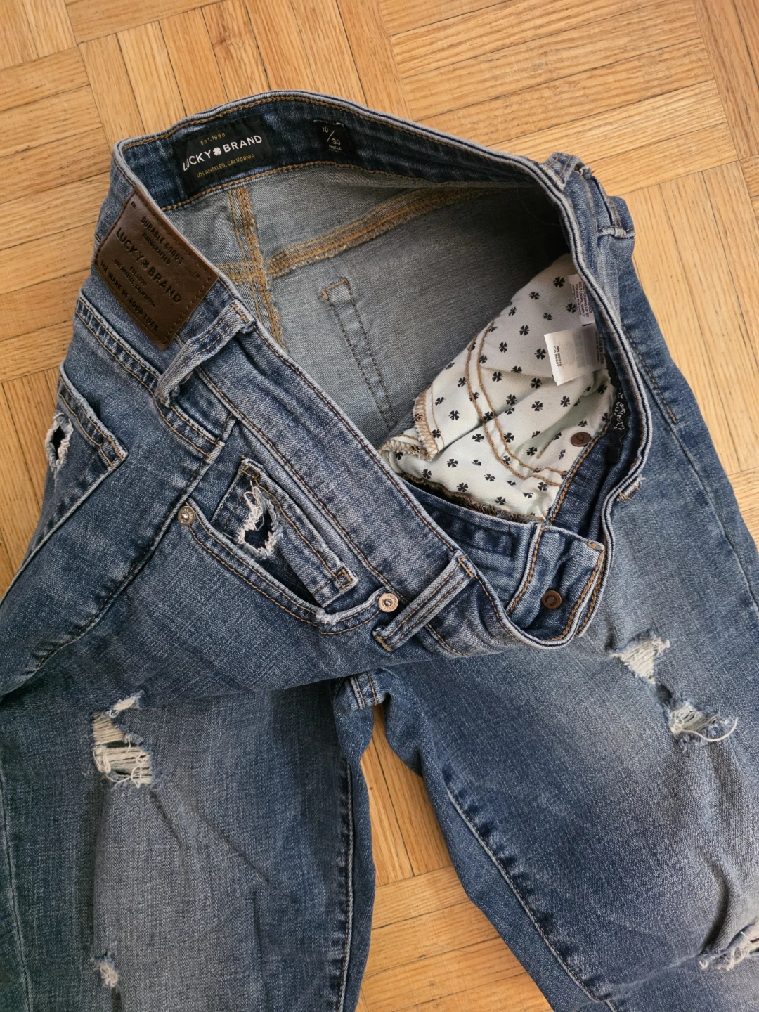 Womens Lucky Brand Jeans Size 10 - photo 3