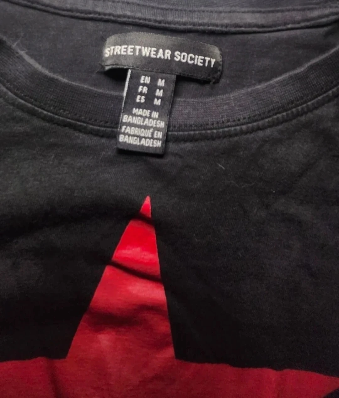 Streetwear Society Black Stargirl T-Shirt - Size M - photo 2