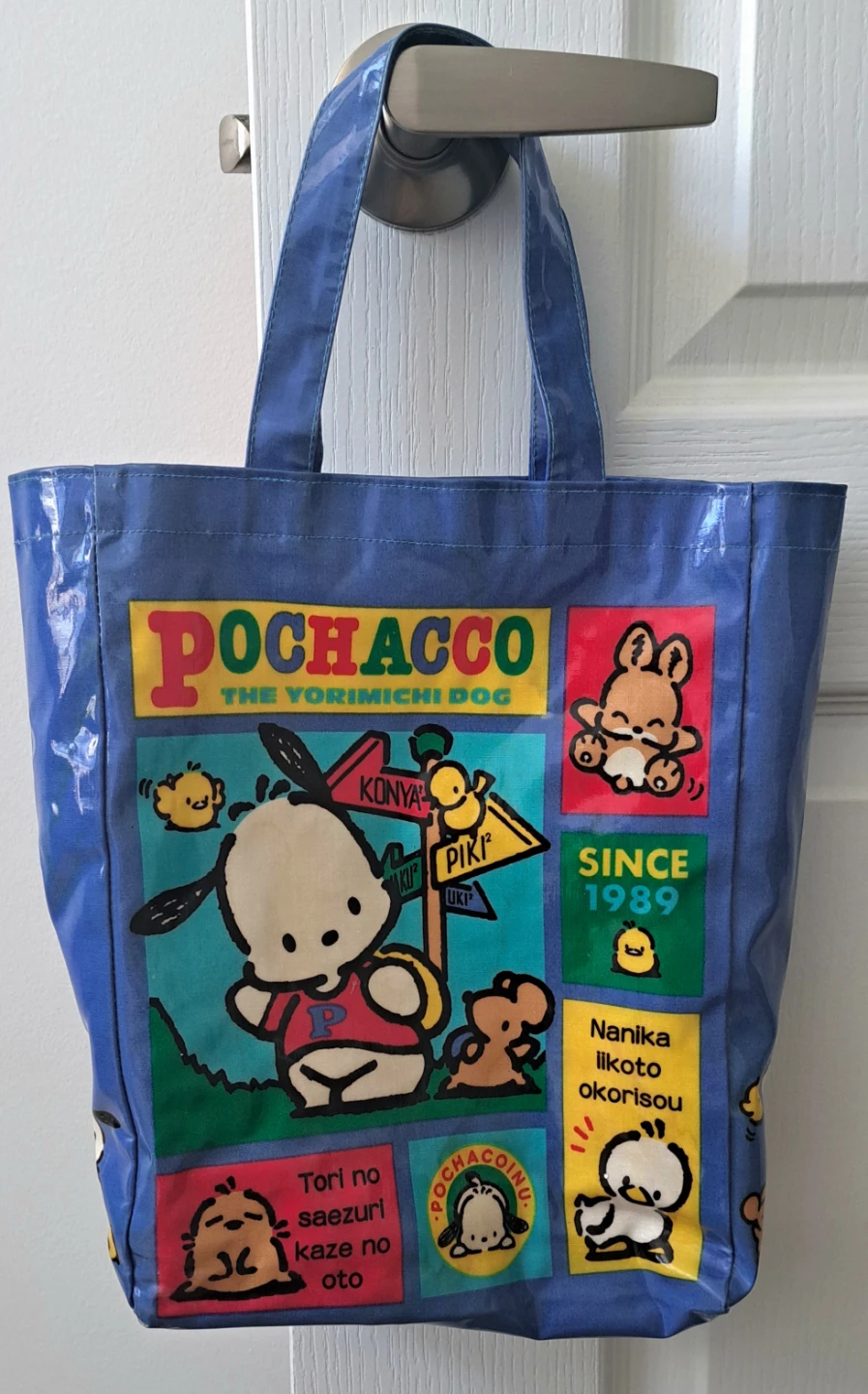 Pochacco The Yorimichi Dog Tote Bag