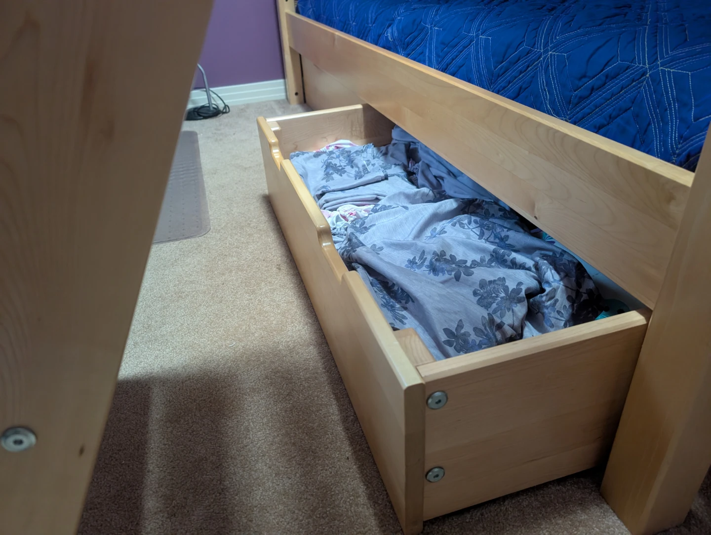 Wooden Bunk Bed with Drawers - photo 4