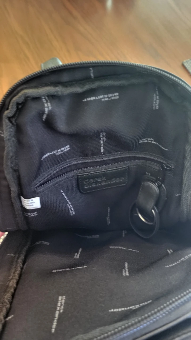Derek Alexander Black Genuine Leather Backpack - photo 3
