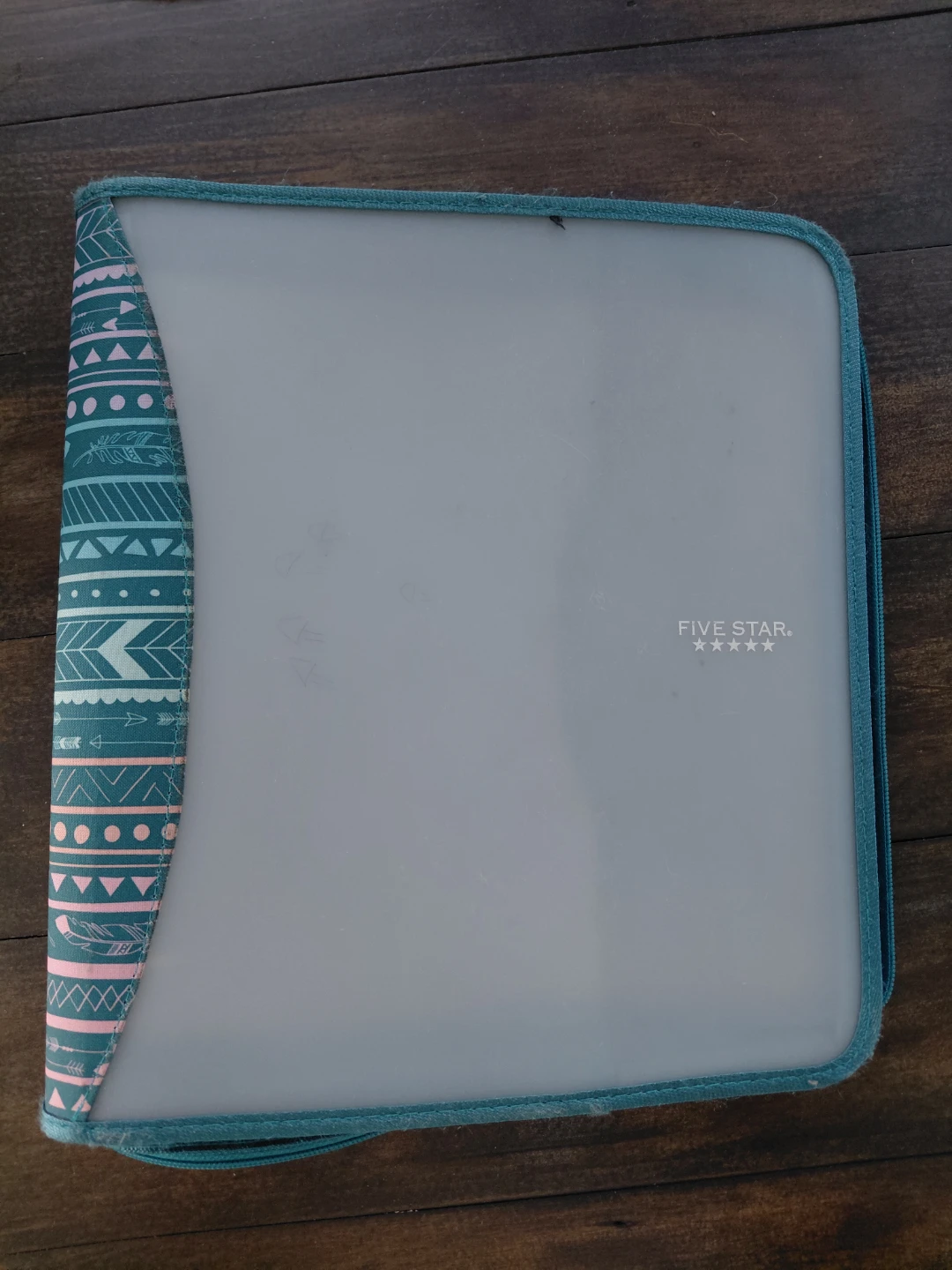 Five Star Zippered Binder