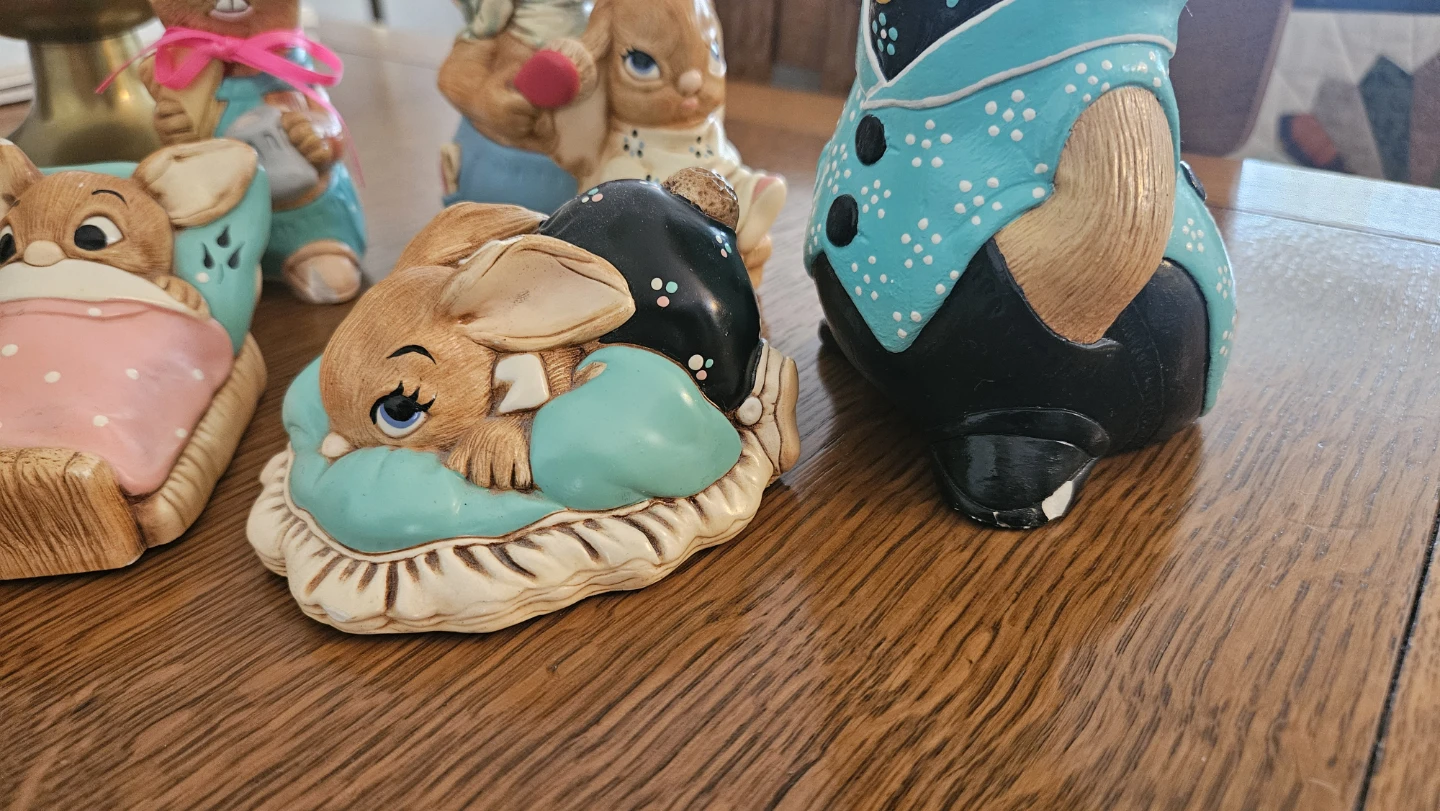 Vintage Pendelfin Bunnies - photo 3