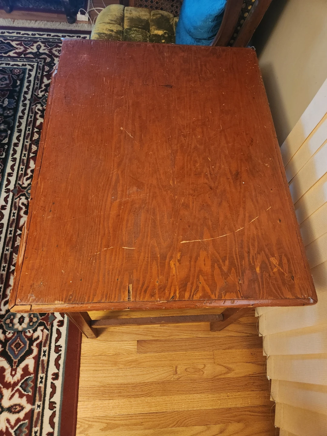 Vintage Wooden Work Table - photo 4