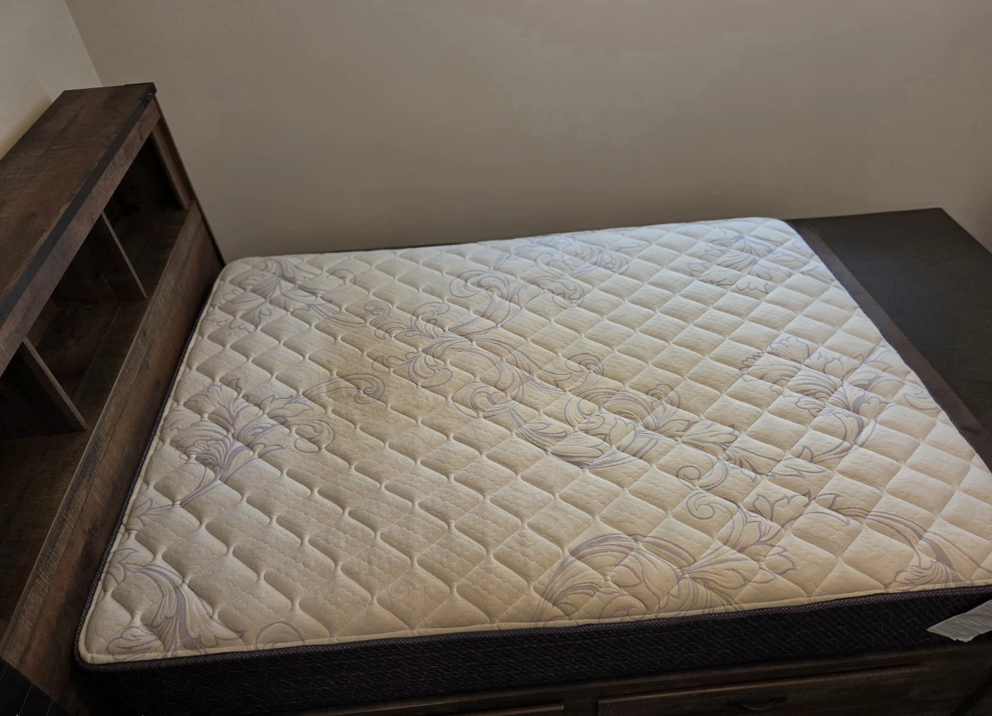 Ashley Furniture Wooden Storage Bed Frame & Mattress - photo 5