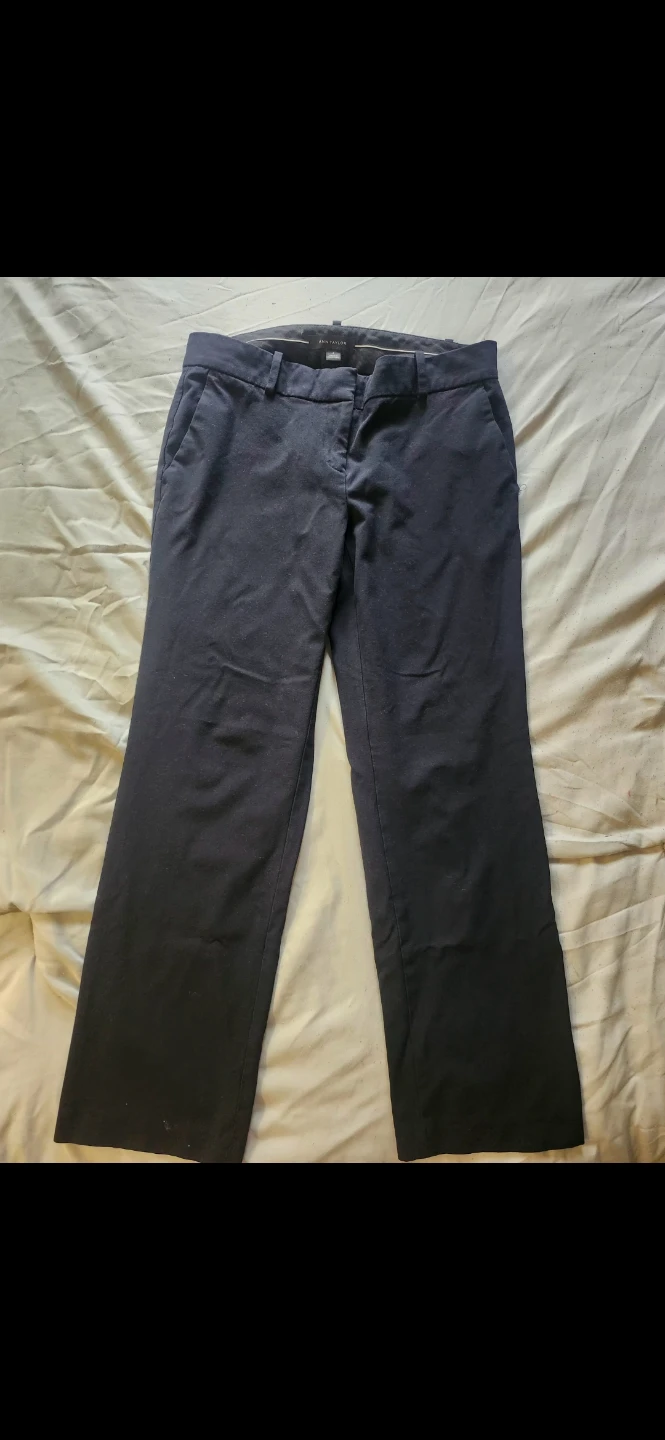 Ann Taylor Navy Blue Dress Pants