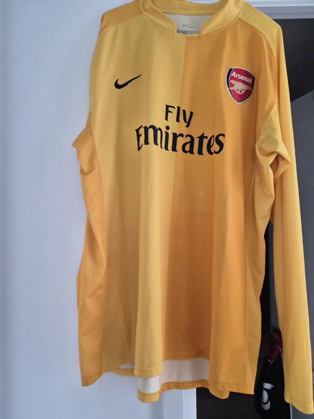 Arsenal Fly Emirates Long Sleeve Jersey