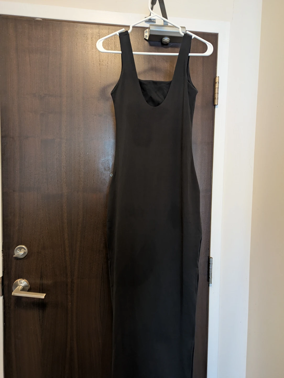 Rayn Black Maxi Dress and Cropped Top - photo 2