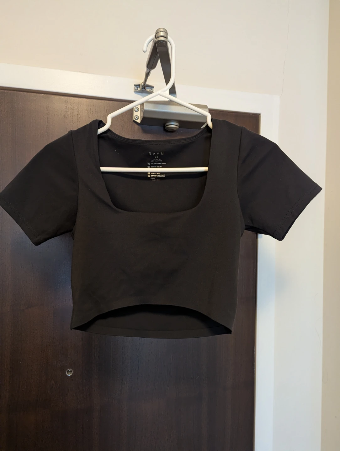 Rayn Black Maxi Dress and Cropped Top - photo 4
