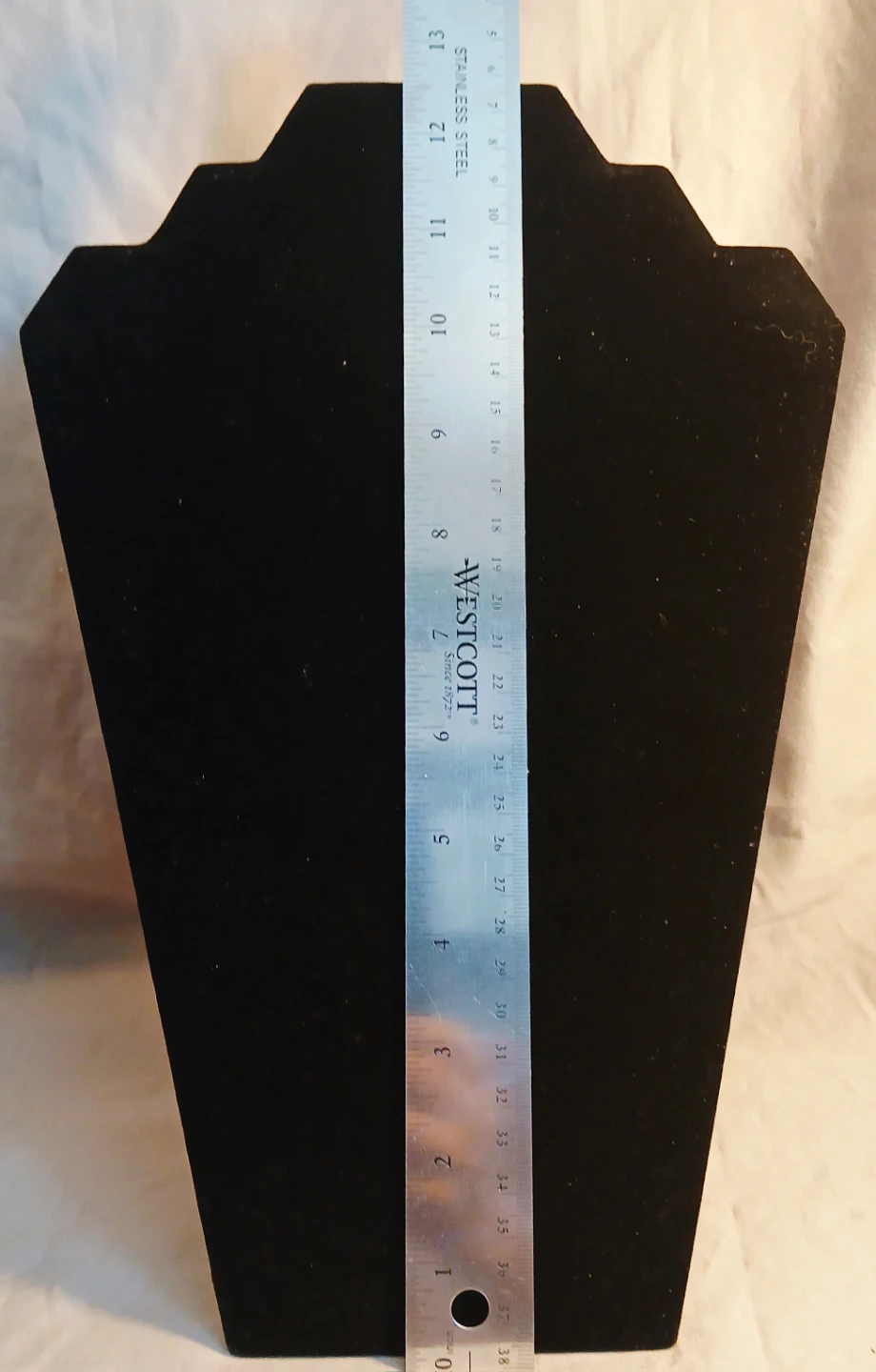 Black Velvet Necklace Display Stand - photo 4