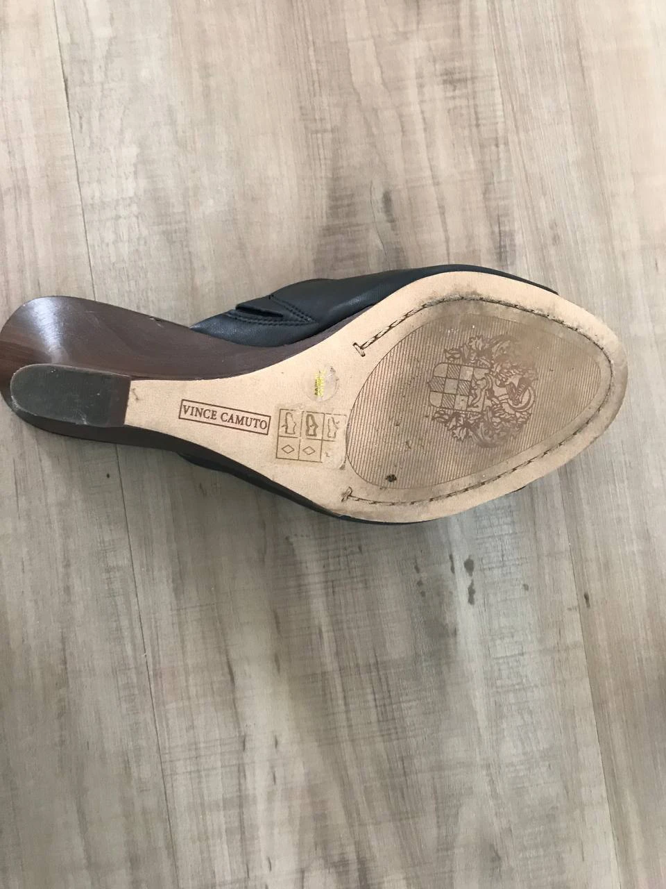 Vince Camuto Black Wedge Mules - photo 4