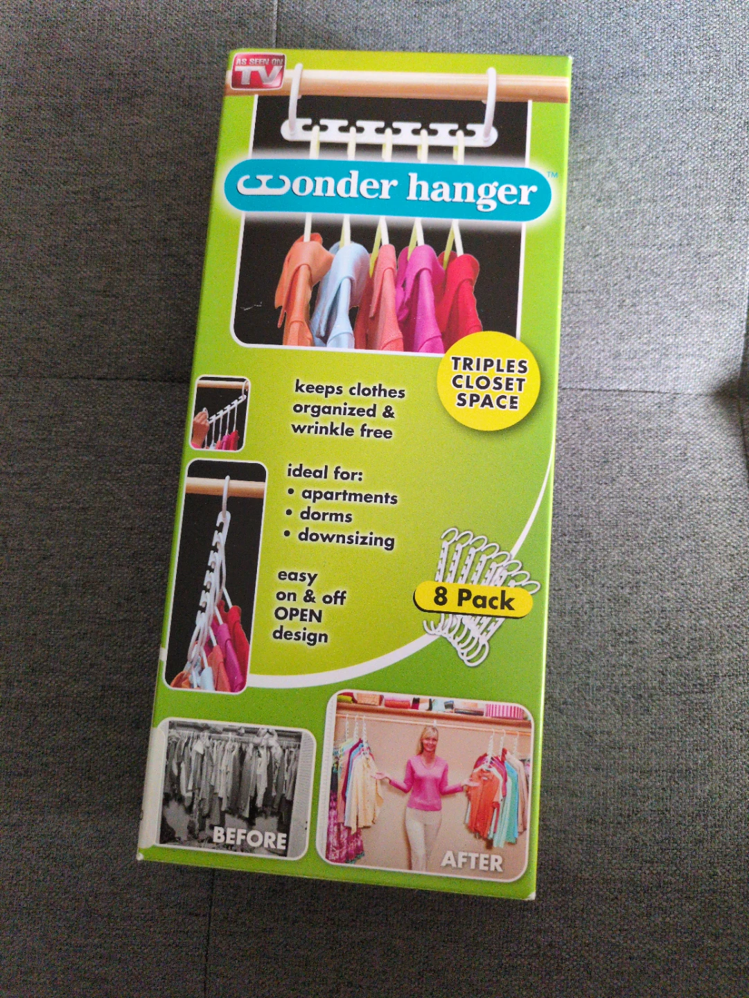 Wonder Hanger Closet Organizer 8 Pack