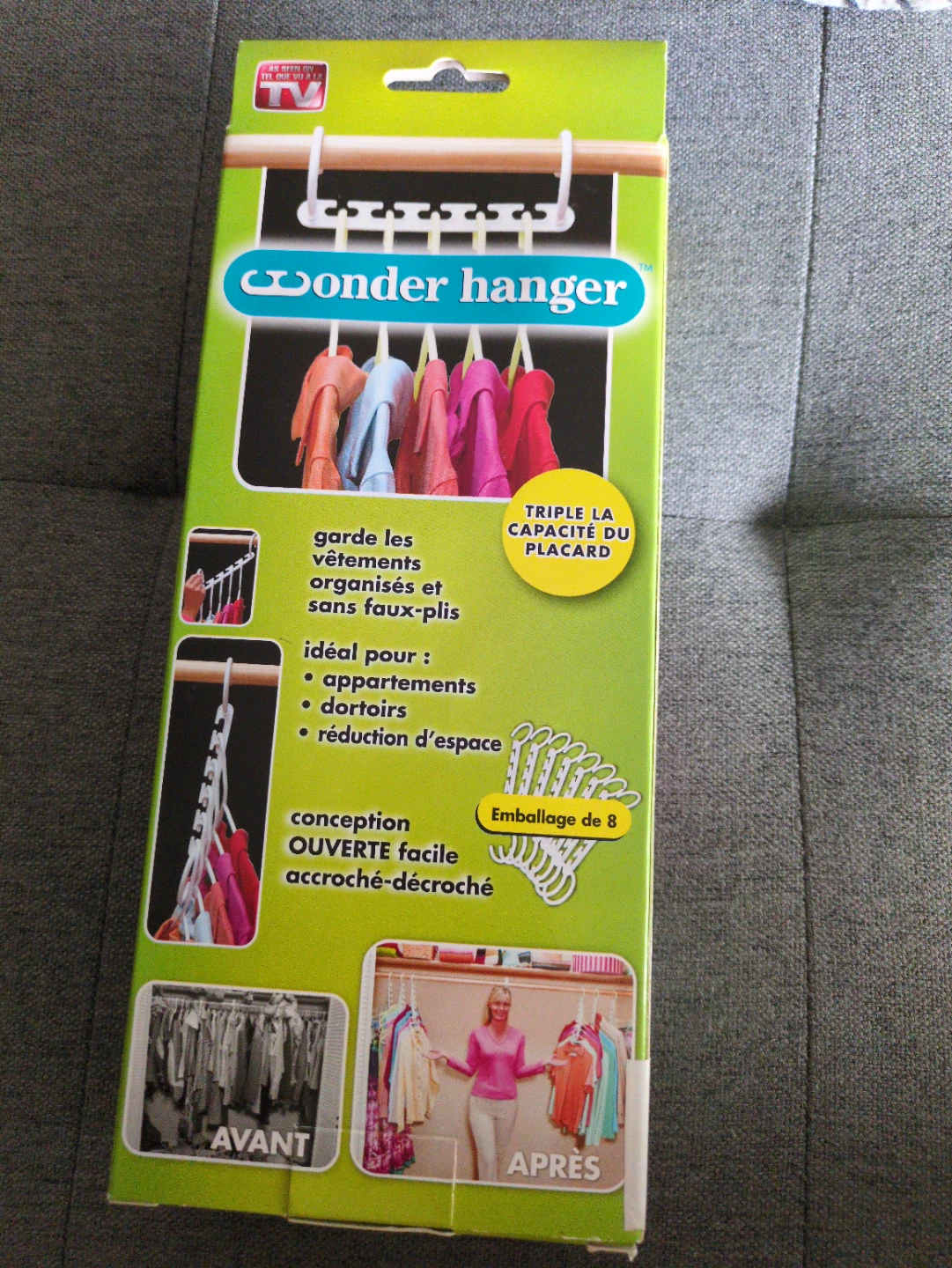 Wonder Hanger Closet Organizer 8 Pack - photo 2