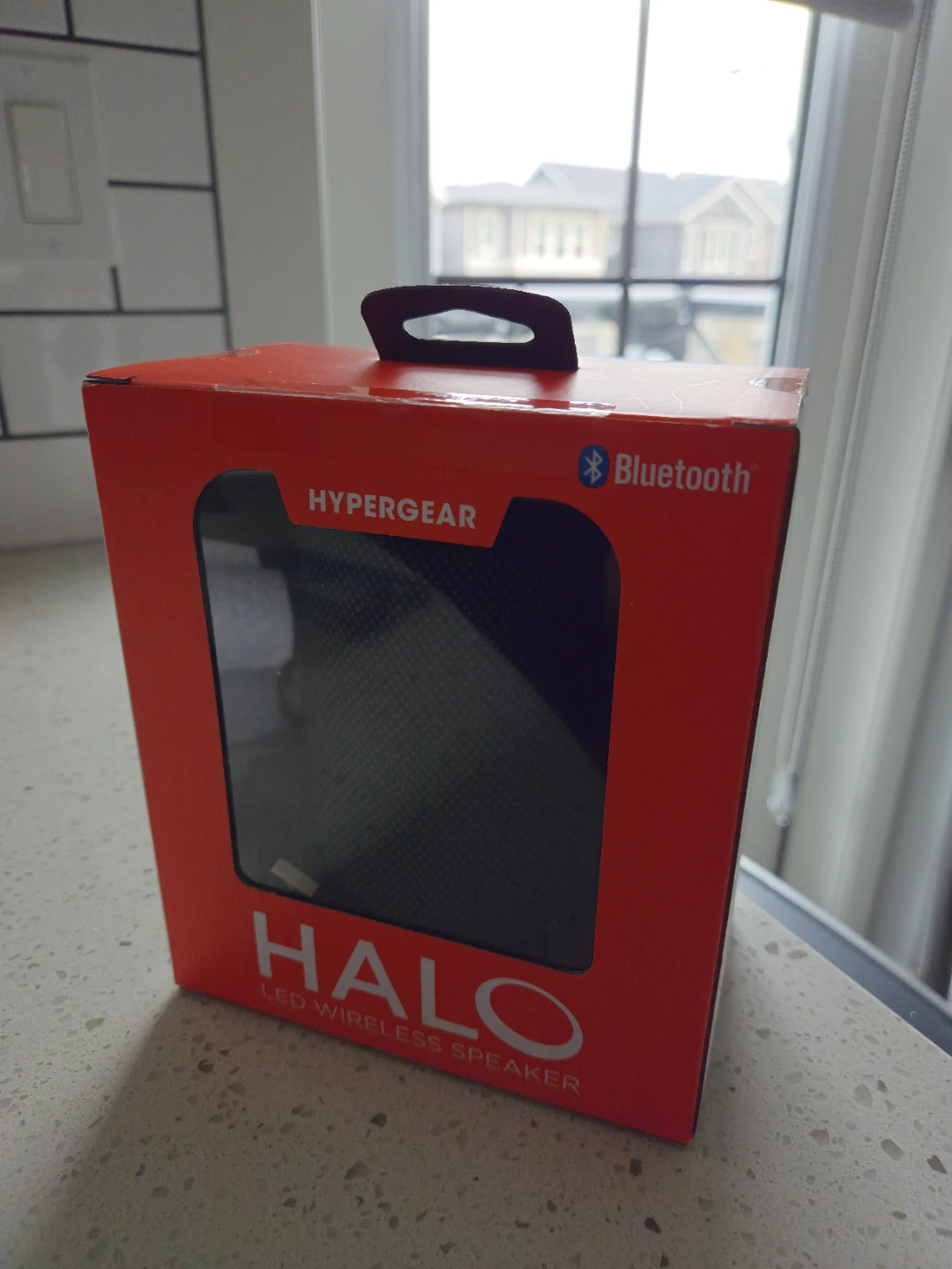 Halo Waterproof LED Wireless Speaker | Black