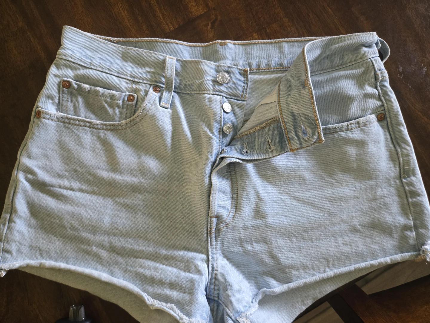 Levis 501 jean shorts - photo 2