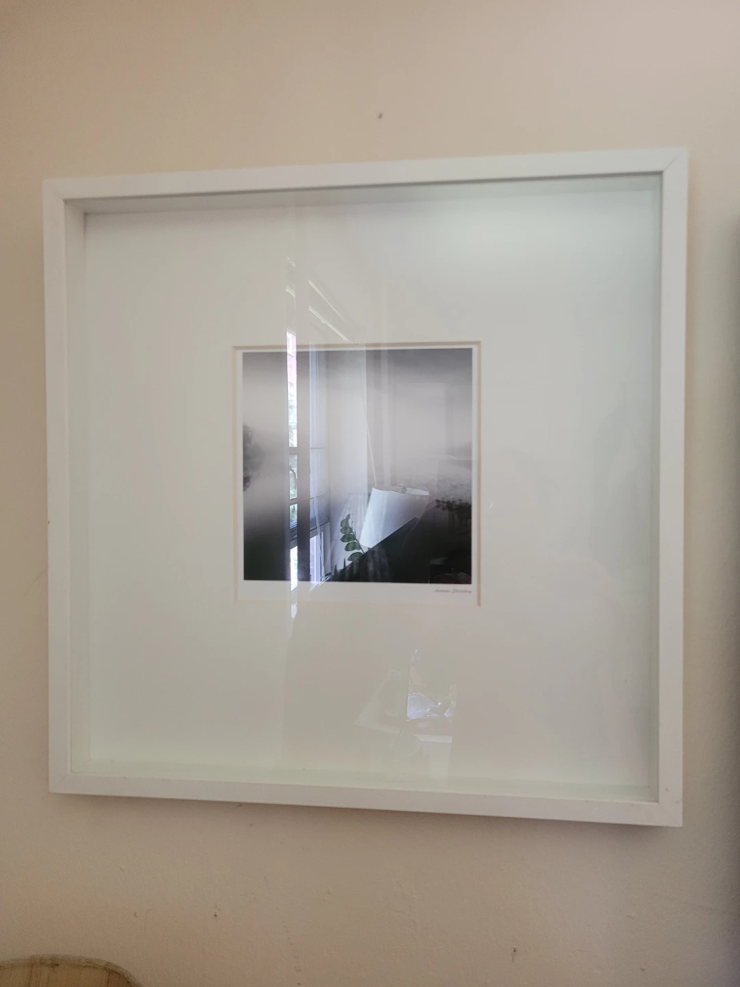 Framed Black and White Photograph - photo 5