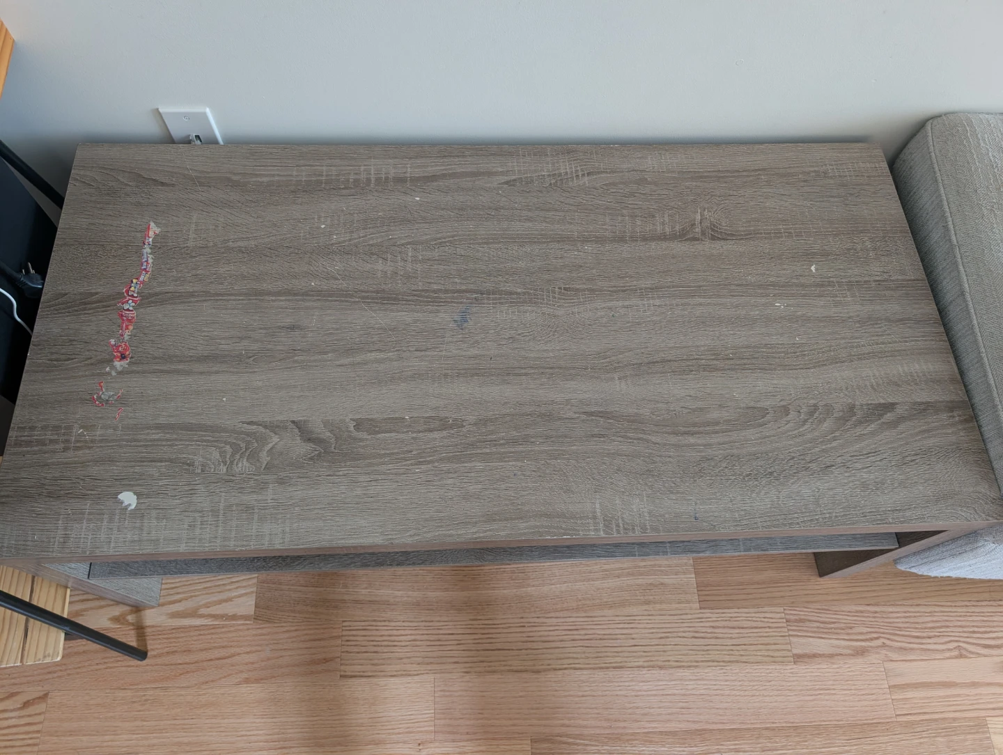 Wooden Coffee Table with Shelf - photo 2
