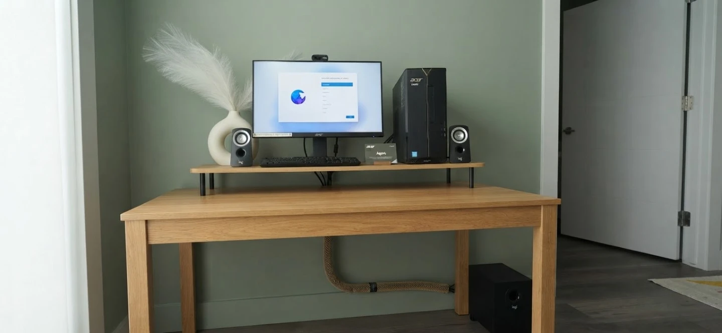 Desktop PC Bundle: Intel i5, 24" 100Hz MSI Monitor