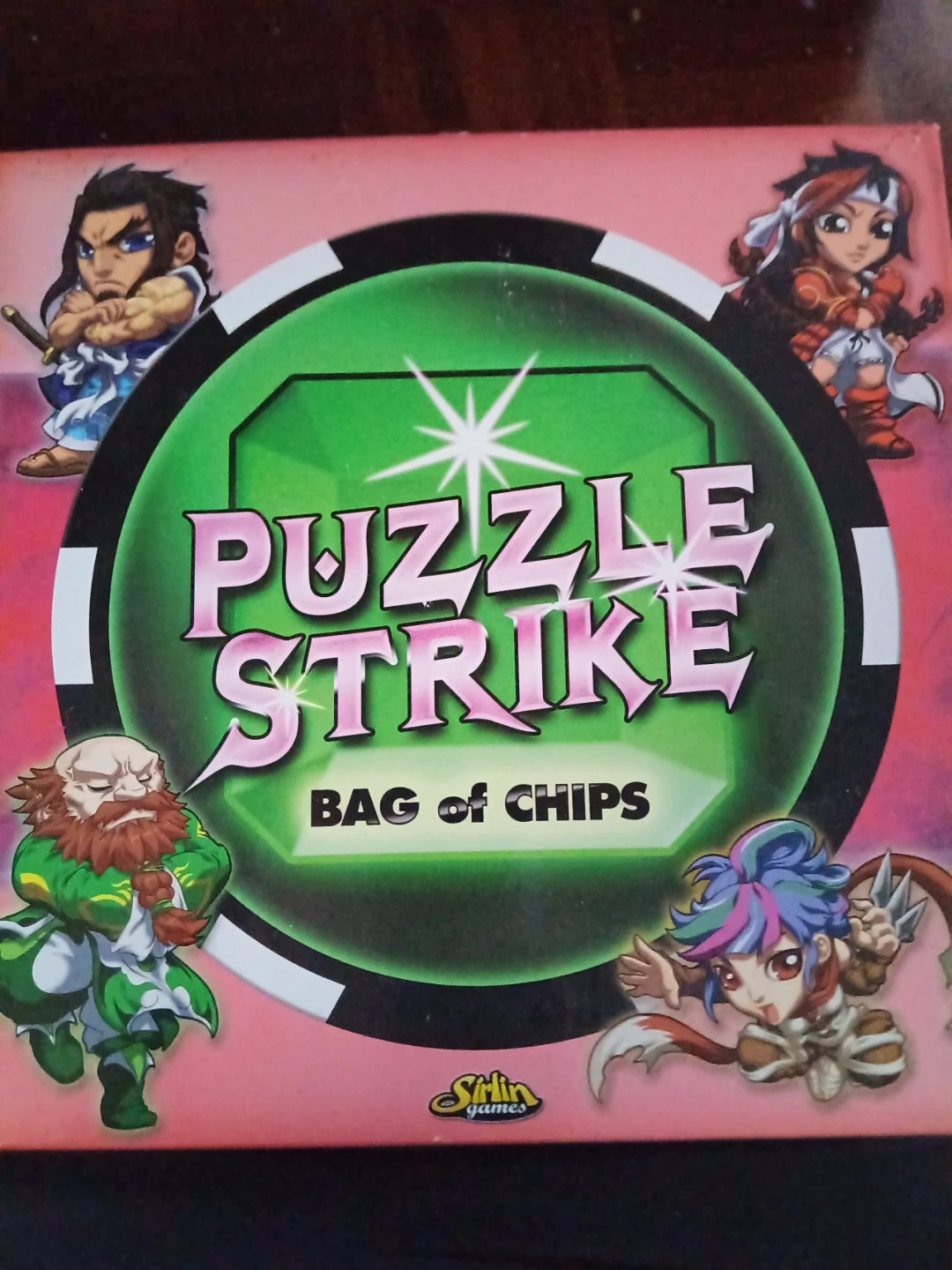 Puzzle Strike Bag of Chips Board Game