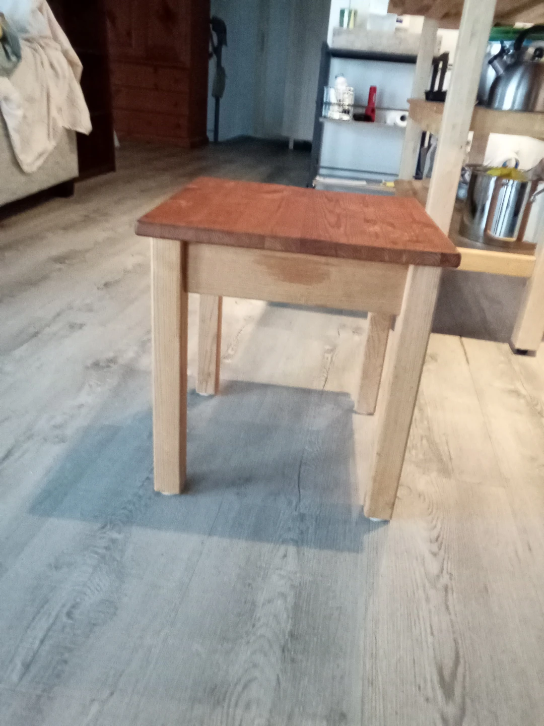Vintage Ikea Wooden side table - photo 2