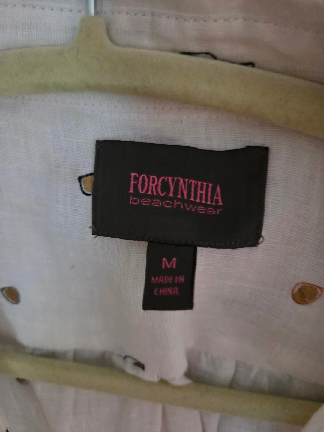 FORCYNTHIA Beachwear Linen Shirt - photo 3