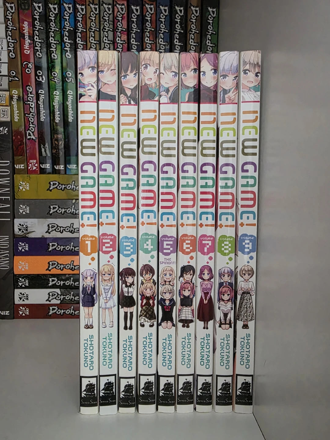 New Game! Manga Volumes 1-9