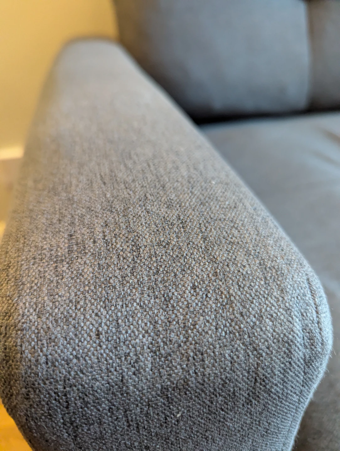 Grey Loveseat Sofa Bed - photo 4