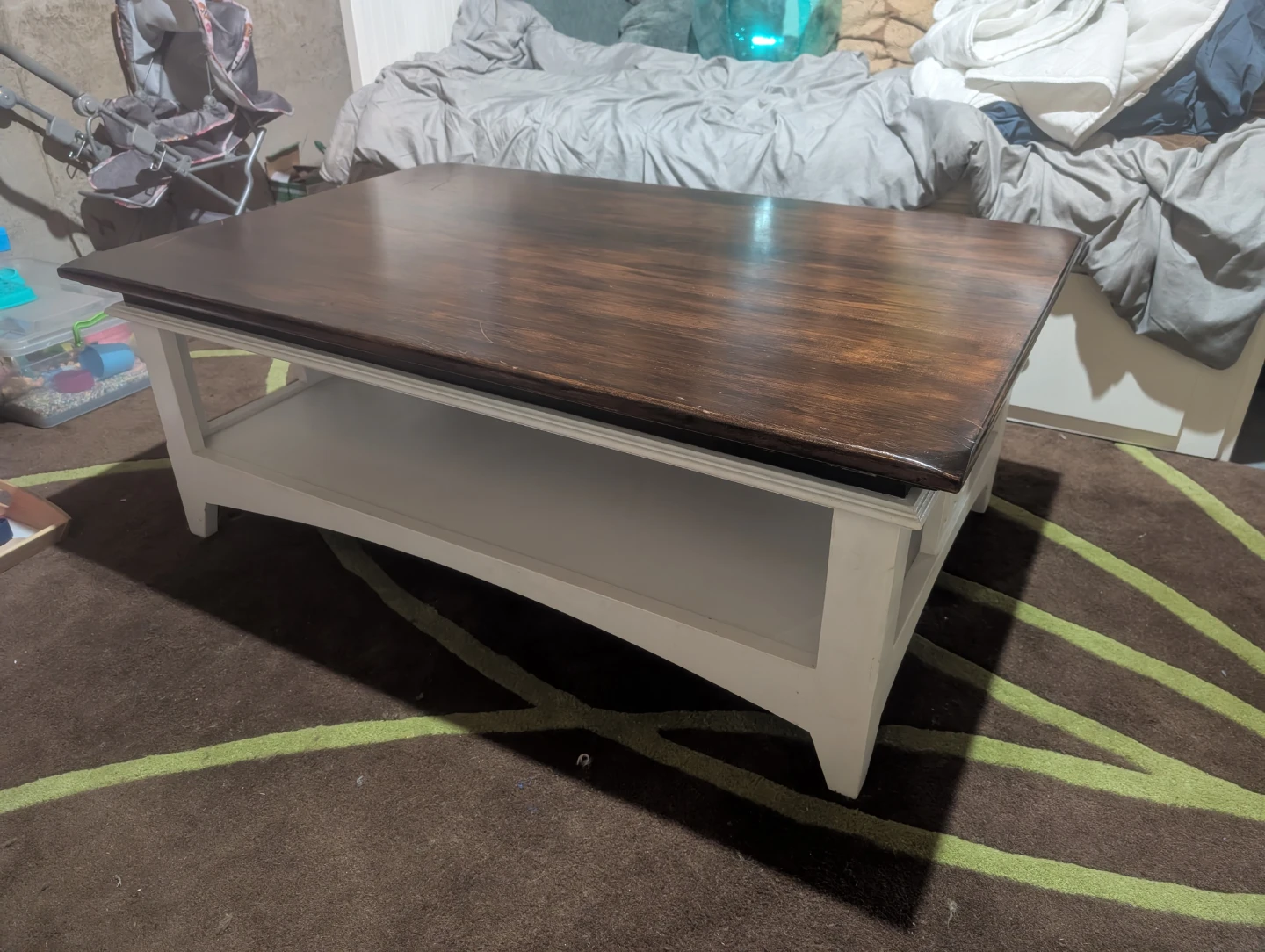 Farmhouse Mission-style coffee table - photo 3