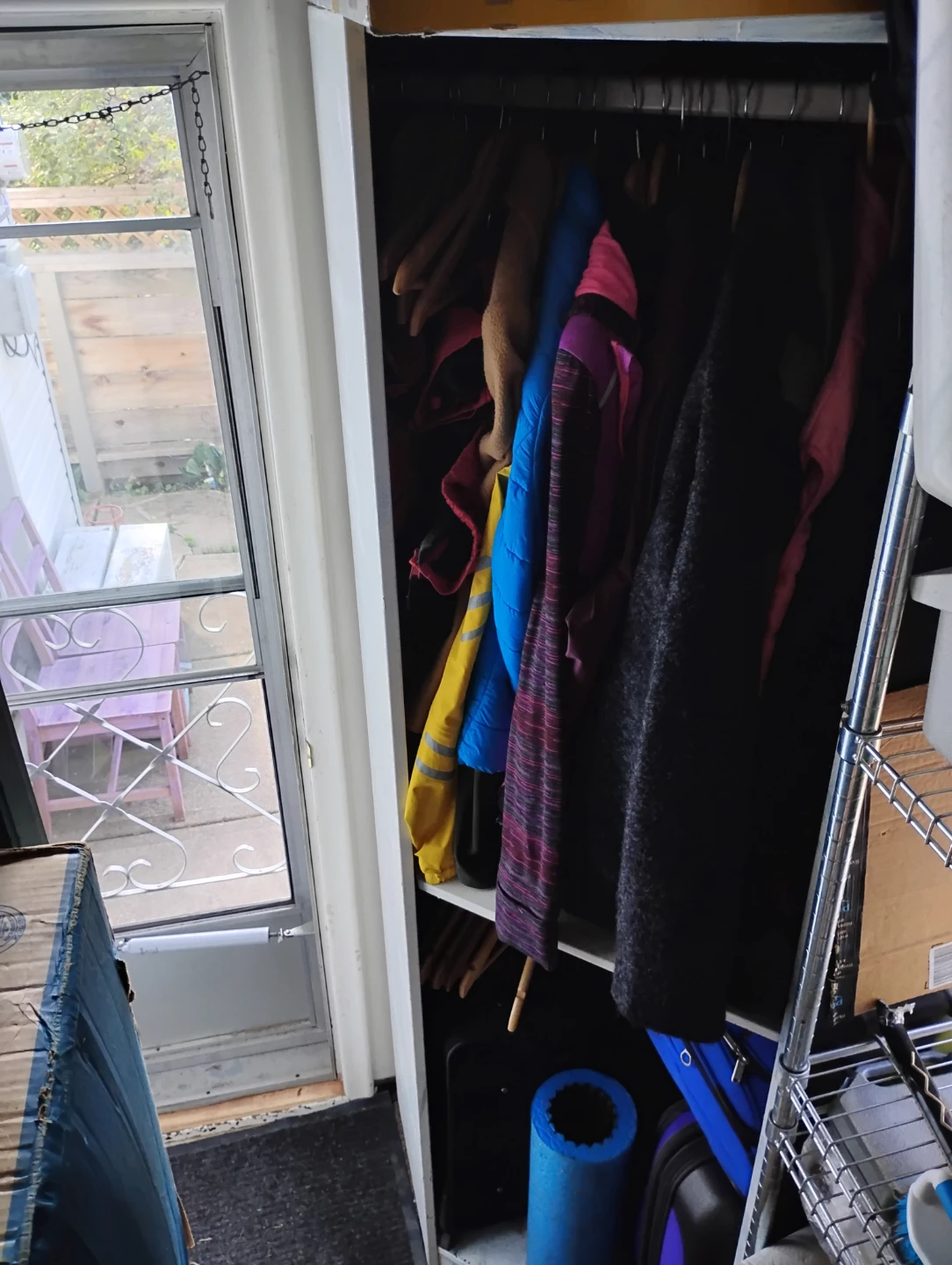 PAX Corner Unit white, two levels for hanging clothes Open front - photo 4
