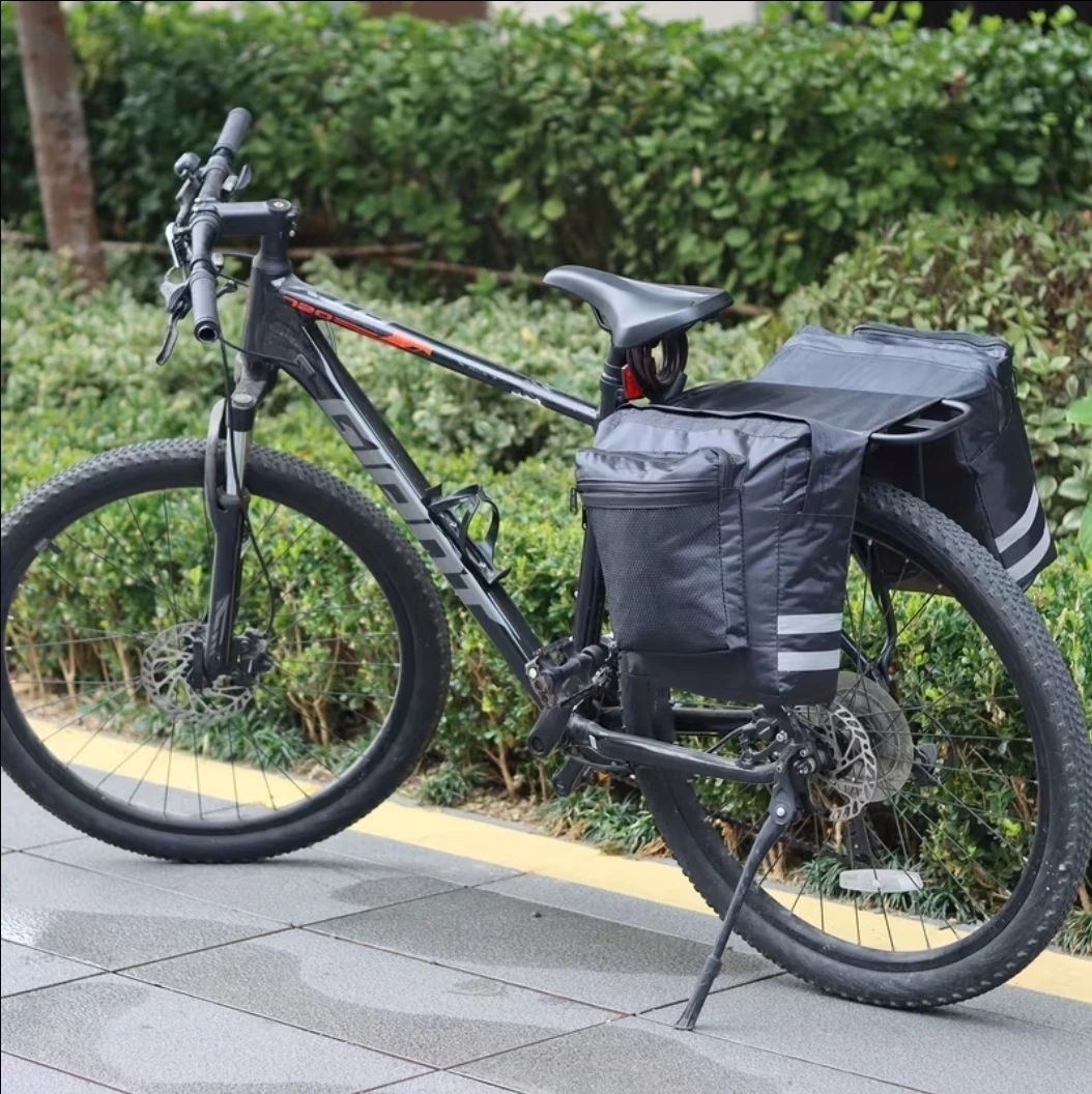 saddle bag rear bag tail rack bag bicycle ebike - photo 4