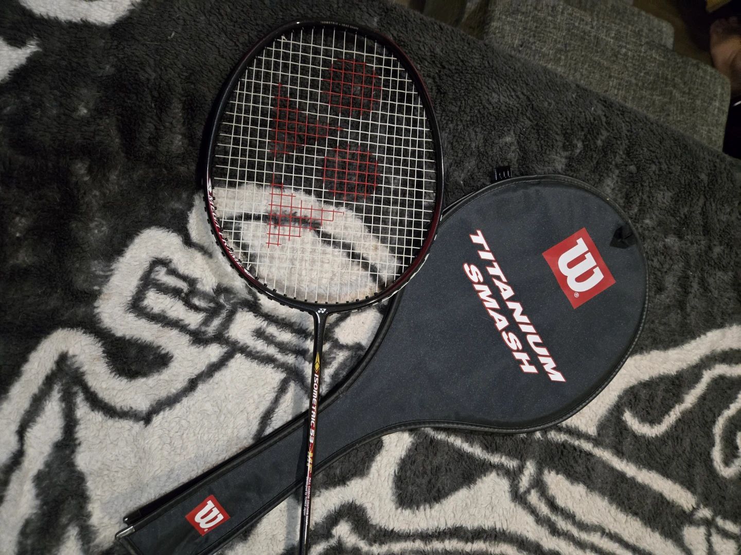 Yonex Isometric TRi 75 Badminton Racquet with Wilson Case