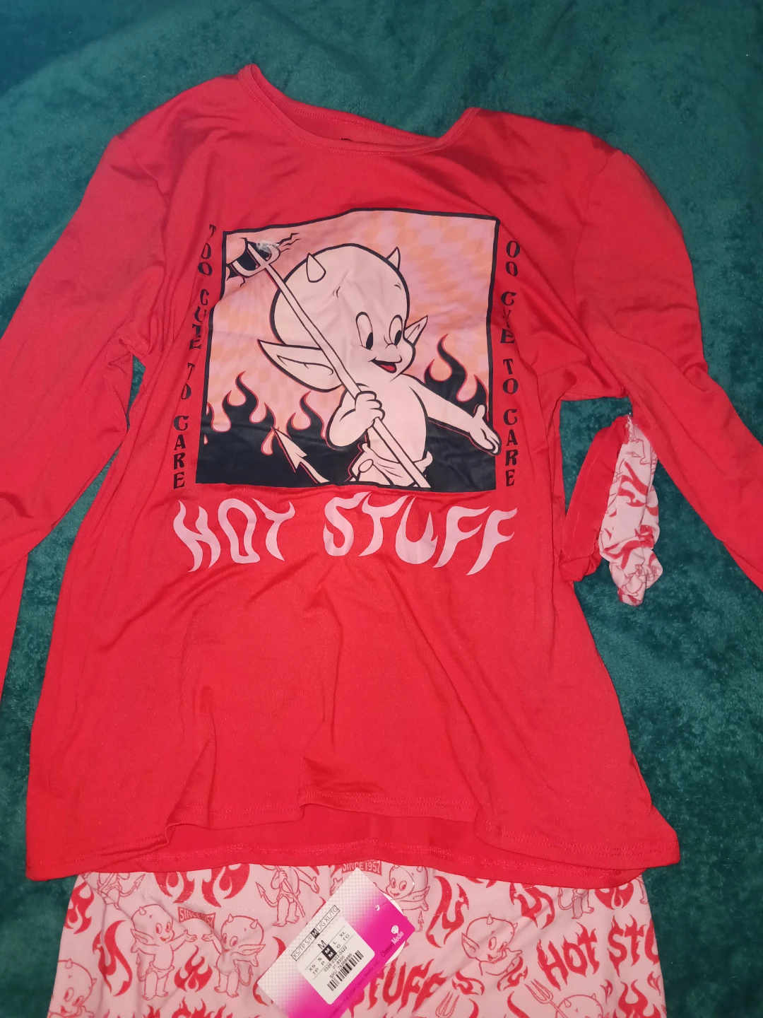 Hot Stuff Pajama Set - Size M - photo 2