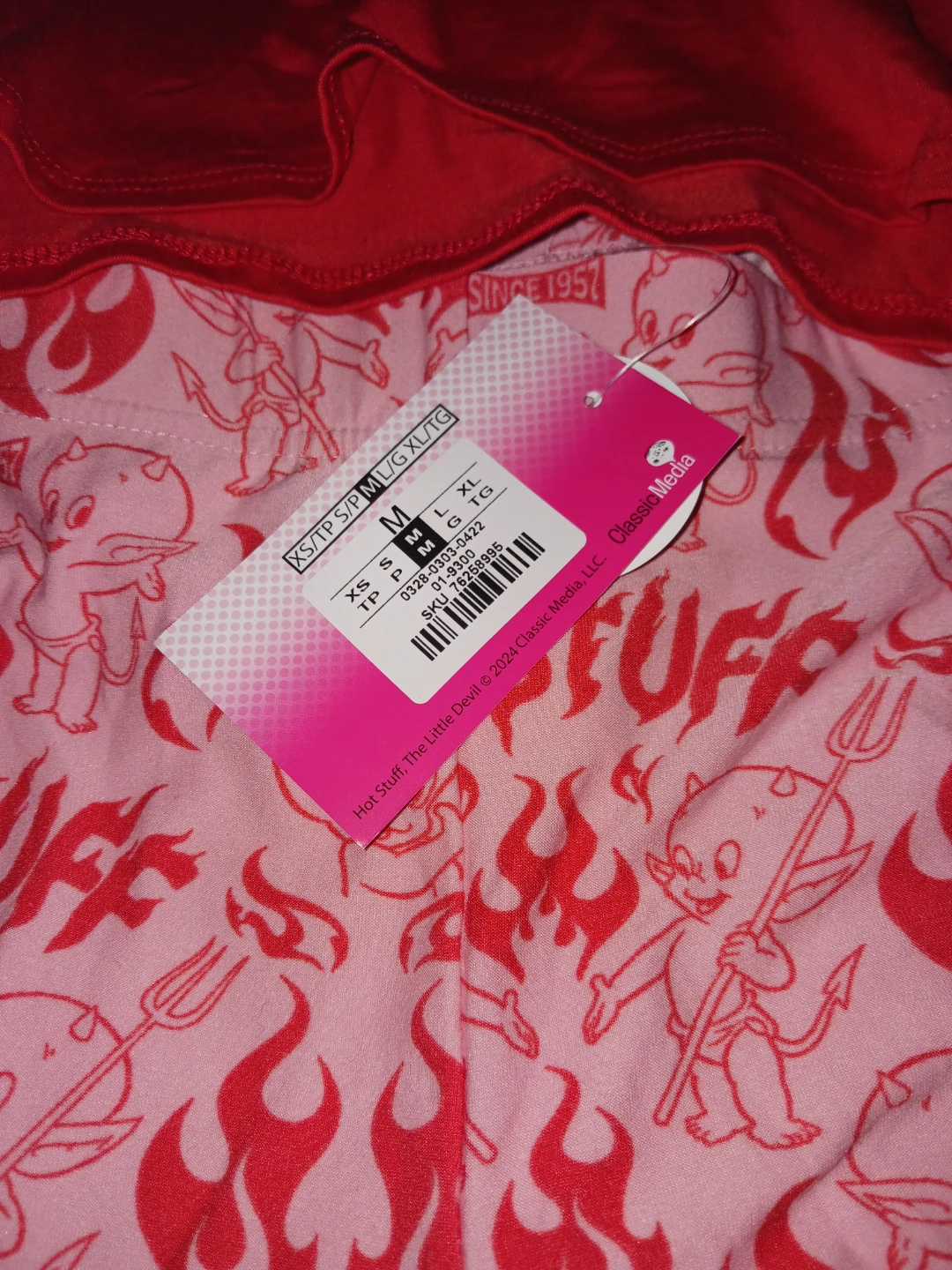 Hot Stuff Pajama Set - Size M - photo 3