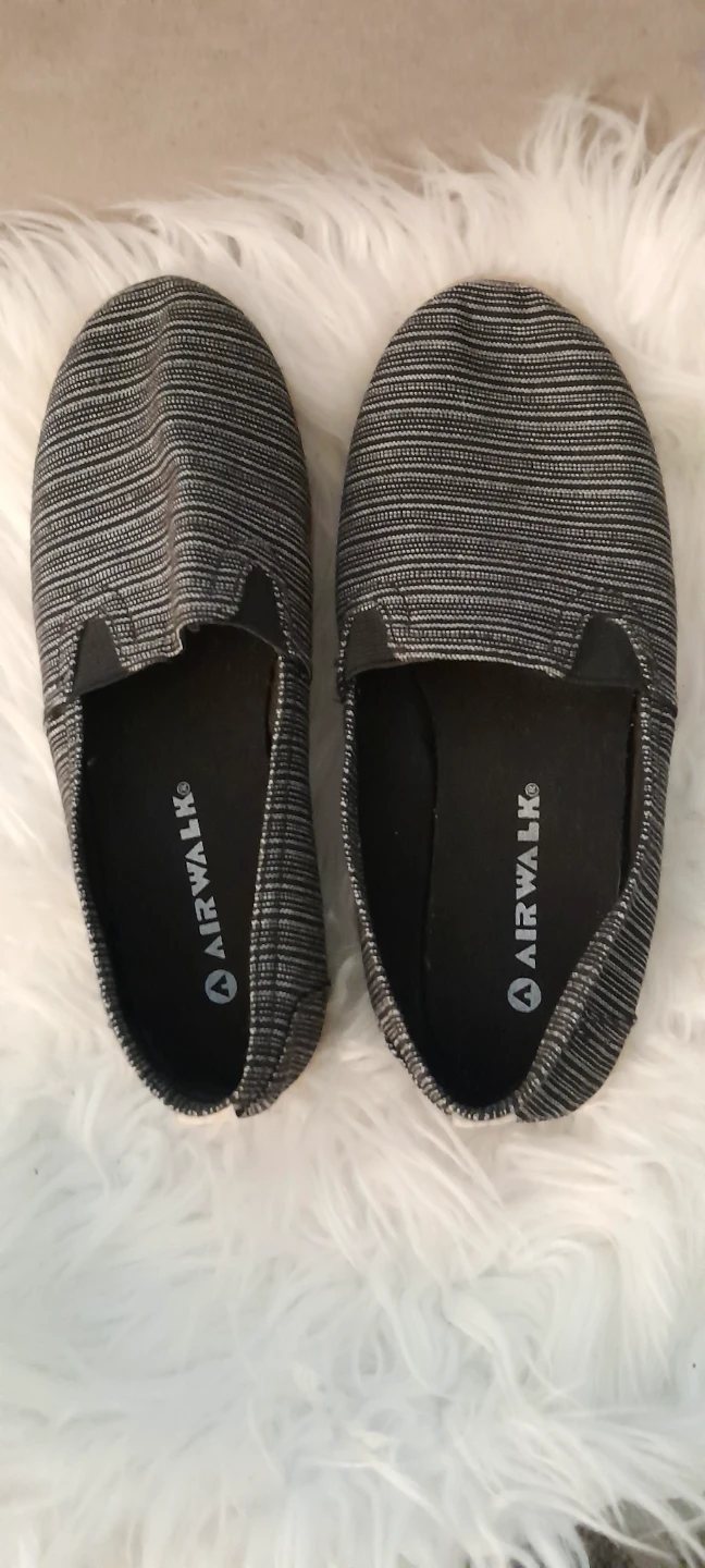 Airwalk Black Slip-On Shoes