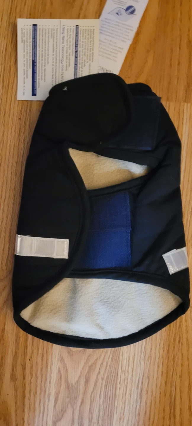 Advance StayClean Dog Coat - Black, Size 10 - photo 2