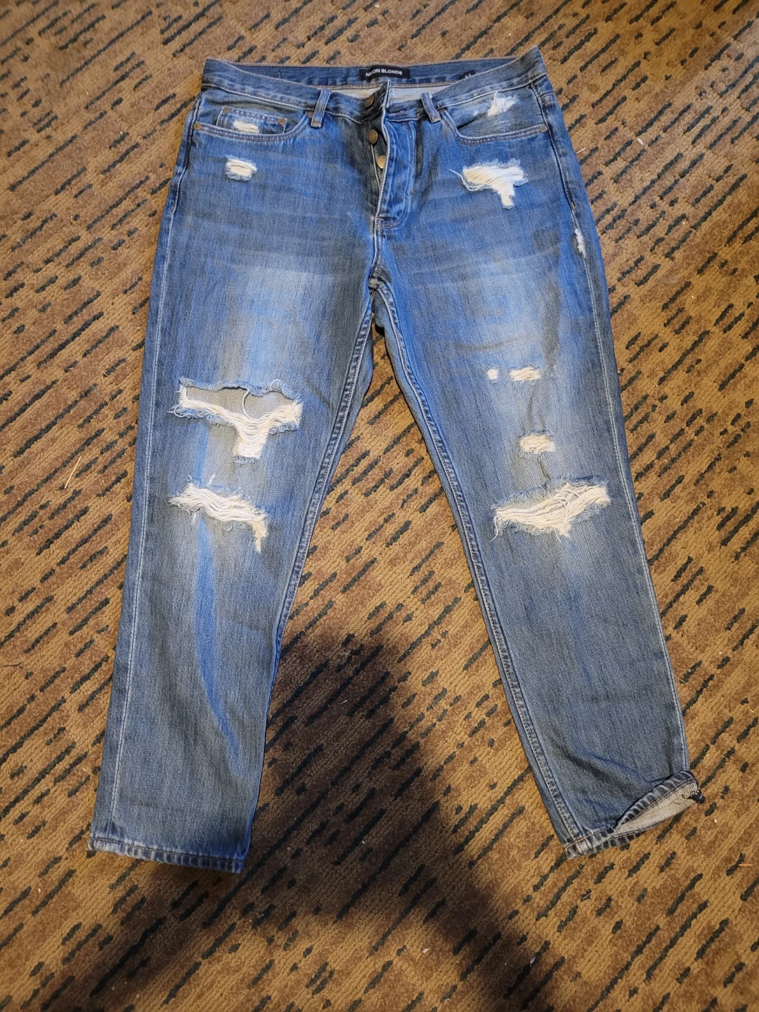 Neon blonde 30 jeans
