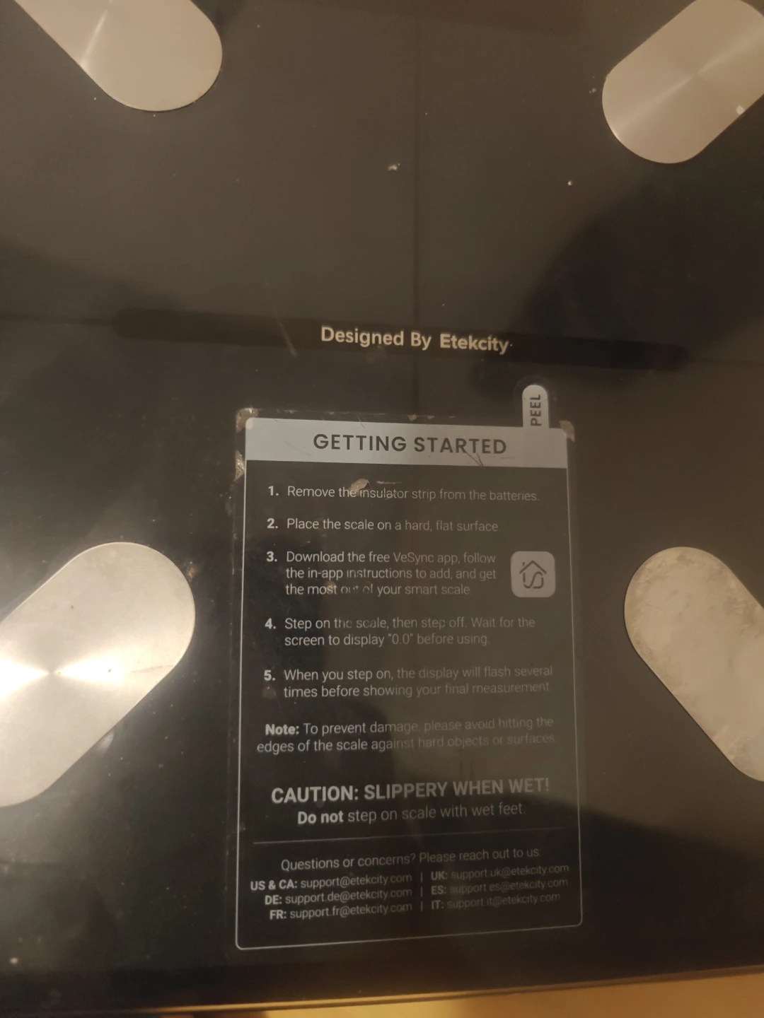 Etekcity Digital Body Weight Scale - photo 3